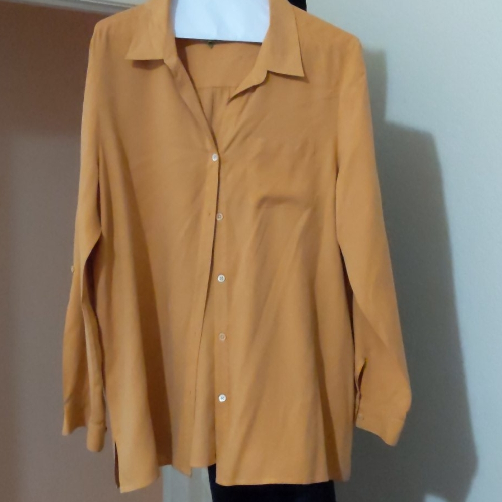 100% silk j Jill blouse